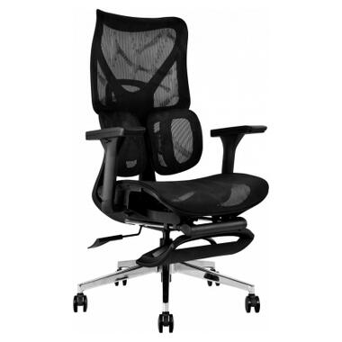 Офисное кресло GT Racer B-3002 Black/Black фото №1