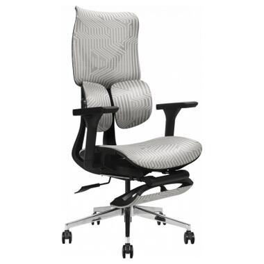 Офисное кресло GT Racer B-3002 Black/Light Gray фото №1