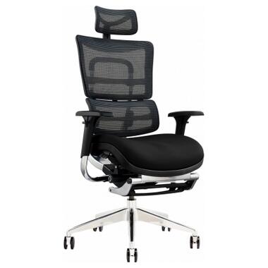 Офисное кресло GT Racer X-802L Black (X-802L Black (W-21 B-41)) фото №1