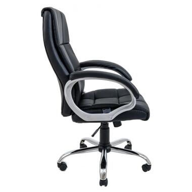 Офісне крісло Richman Аризона Хром М-1 чорне (IM0000039) фото №3