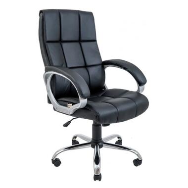 Офісне крісло Richman Аризона Хром М-1 чорне (IM0000039) фото №2