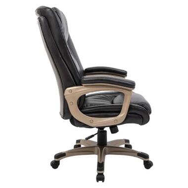 Офісне крісло Richman Магнат Пластик Річ M-2 (Anyfix) Шкіра Спліт Темно-коричнева (R00000043611) фото №4
