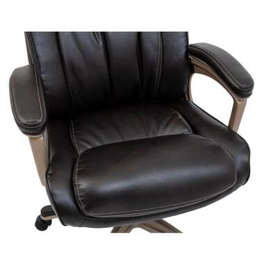 Офісне крісло Richman Магнат Пластик Річ M-2 (Anyfix) Шкіра Спліт Темно-коричнева (R00000043611) фото №8