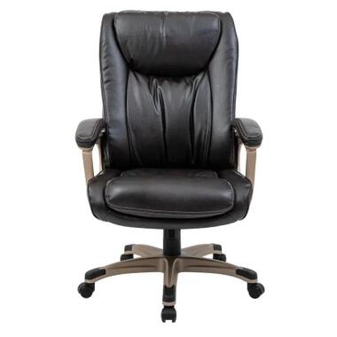 Офісне крісло Richman Магнат Пластик Річ M-2 (Anyfix) Шкіра Спліт Темно-коричнева (R00000043611) фото №2