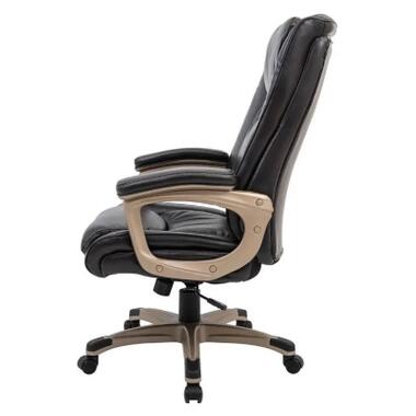 Офісне крісло Richman Магнат Пластик Річ M-2 (Anyfix) Шкіра Спліт Темно-коричнева (R00000043611) фото №5