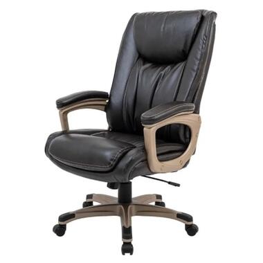 Офісне крісло Richman Магнат Пластик Річ M-2 (Anyfix) Шкіра Спліт Темно-коричнева (R00000043611) фото №3