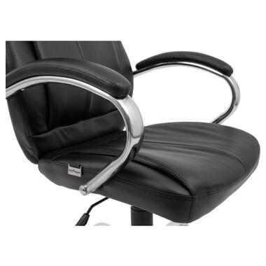 Офісне крісло Richman Монреаль Хром M-1 (Tilt) Чорне (R00000044651) фото №5