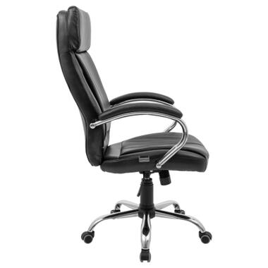 Офісне крісло Richman Монреаль Хром M-1 (Tilt) Чорне (R00000044651) фото №3