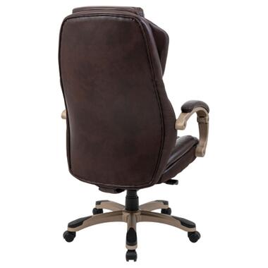 Офісне крісло Richman Преміо Пластик Річ Synchro Шкіра Спліт Темно-коричнева (R00000042322) фото №5