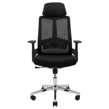 Офісне крісло Richman Токен Хром M-1 (Tilt) Сітка чорна (ADD0003212) фото №2