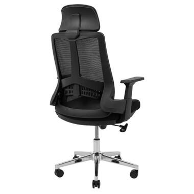 Офісне крісло Richman Токен Хром M-1 (Tilt) Сітка чорна (ADD0003212) фото №4