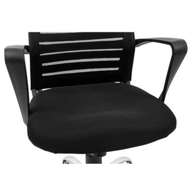 Офісне крісло Richman Флеш Ю Хром М-1 (Tilt) Сітка чорна (KR0003866) фото №6