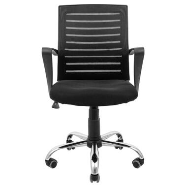 Офісне крісло Richman Флеш Ю Хром М-1 (Tilt) Сітка чорна (KR0003866) фото №2