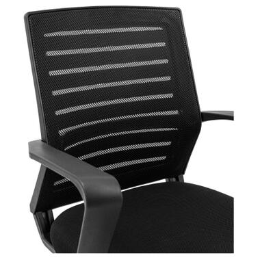 Офісне крісло Richman Флеш Ю Хром М-1 (Tilt) Сітка чорна (KR0003866) фото №8