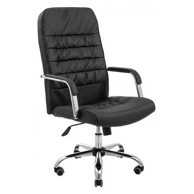 Офісне крісло Richman Лион Хром к/з чорний (IM0000093) фото №2