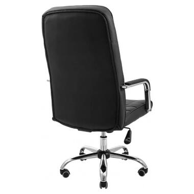 Офісне крісло Richman Лион Хром к/з чорний (IM0000093) фото №3