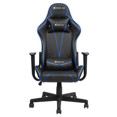 Крісло ігрове XTRIKE ME Advanced Gaming Chair GC-909, 50мм, чорно-сине (GC-909BU) фото №1