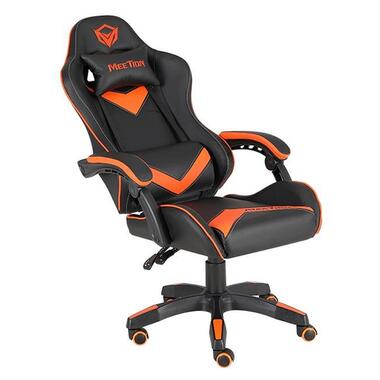 Кресло игровое MeeTion SportChair CHR04 черно-оранжевое фото №5
