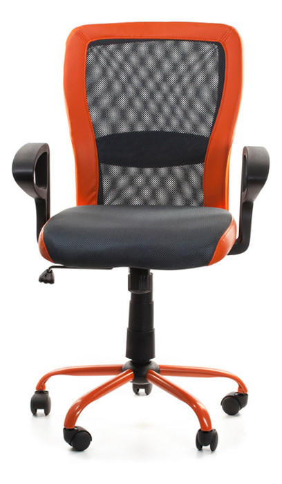 Кресло Office4You Leno (27783) Grey/Orange фото №8