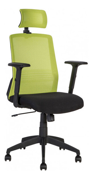 Офісне крісло Office4You BRAVO black-green (21144) фото №1