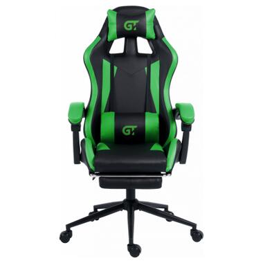 Крісло ігрове GT Racer X-2323 Black/Green фото №2