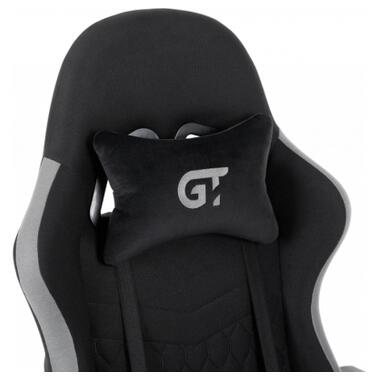 Крісло ігрове GT Racer X-2324 Black/Gray (X-2324 Fabric Black/Gray) фото №7