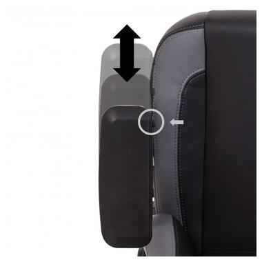 Геймерське крісло Hexter XL R4D MPD MB70 Eco/01 Black/Grey фото №15