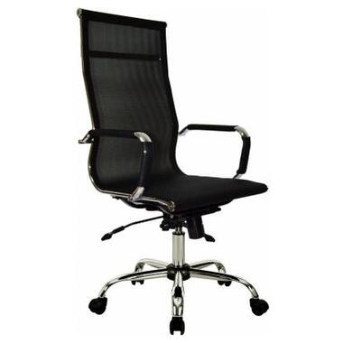 Офісне крісло Примтекс плюс Lite Chrome MF DM-01 Black (Lite chrome MF DM-01) фото №1