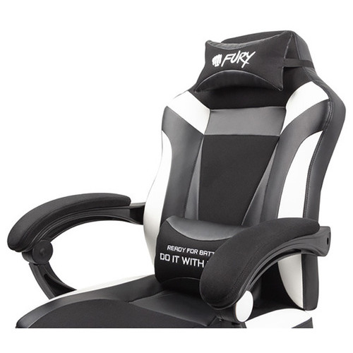 Ігрове крісло Gaming Chair Fury Avenger M, 50мм, Black-White (NFF-1710) фото №33