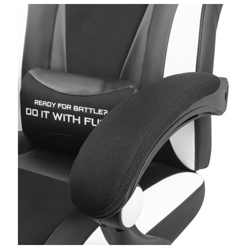 Ігрове крісло Gaming Chair Fury Avenger M, 50мм, Black-White (NFF-1710) фото №43