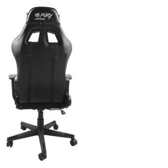 Ігрове крісло Gaming Chair Fury Avenger XL, 60мм, Black-White (NFF-1712) фото №26