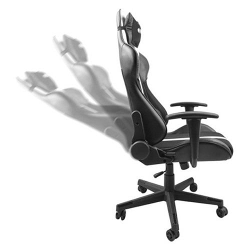 Ігрове крісло Gaming Chair Fury Avenger XL, 60мм, Black-White (NFF-1712) фото №34