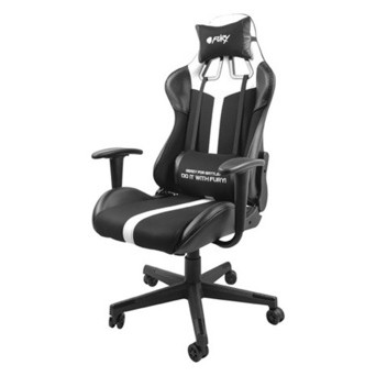 Ігрове крісло Gaming Chair Fury Avenger XL, 60мм, Black-White (NFF-1712) фото №15