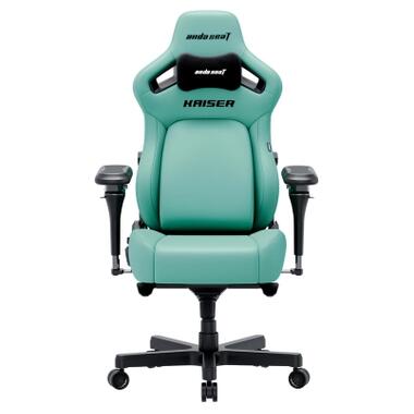 Кресло игровое Anda Seat Kaiser 4 V2 PVC Size XL Green (AD12YDDC-XLL-20-E-PV/C-03) фото №1