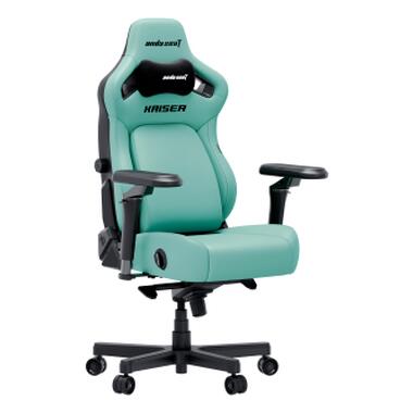 Кресло игровое Anda Seat Kaiser 4 V2 PVC Size XL Green (AD12YDDC-XLL-20-E-PV/C-03) фото №2