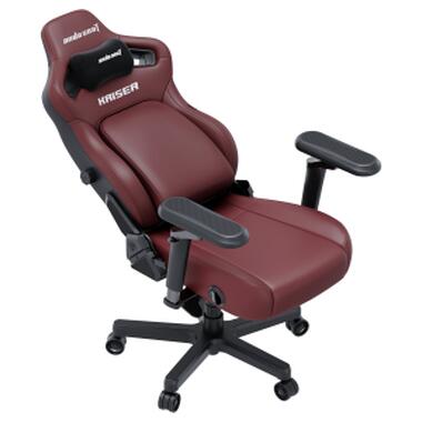 Кресло игровое Anda Seat Kaiser 4 V2 PVC Size XL Maroon (AD12YDDC-XLL-20-A-PV/C-03) фото №7