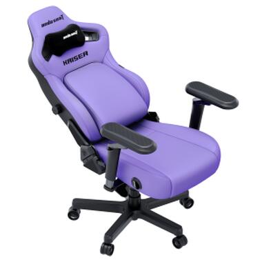 Кресло игровое Anda Seat Kaiser 4 V2 PVC Size XL Purple (AD12YDDC-XLL-20-V-PV/C-03) фото №7