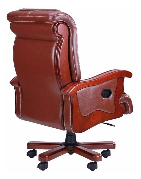 Кресло AMF Монреаль кожа Коричневая (675-B+PVC) фото №5