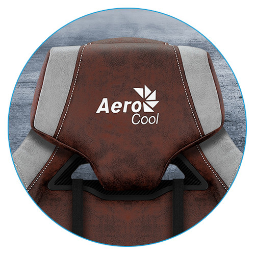 Крісло для геймерів AeroCool Baron Burgundy Red фото №17
