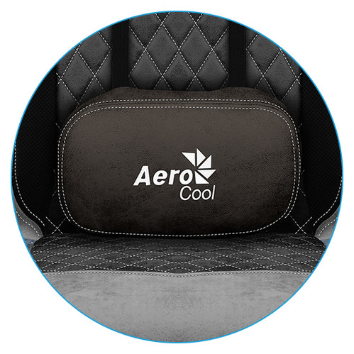 Крісло для геймерів AeroCool Duke Tan Grey фото №17
