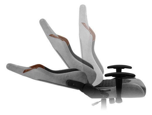 Крісло для геймерів AeroCool Duke Tan Grey фото №10