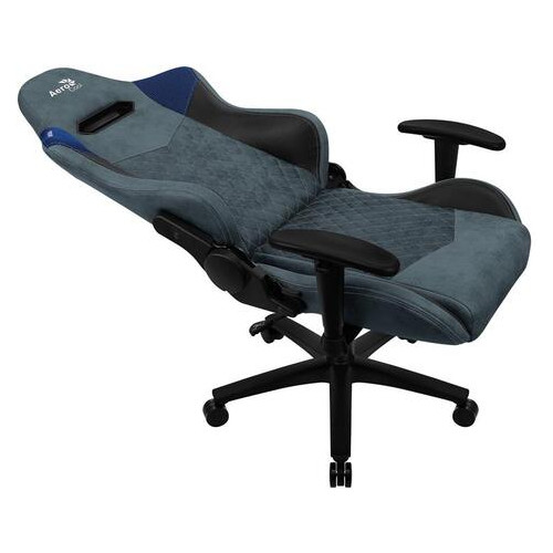 Кресло для геймеров Aerocool Duke Steel Blue + 2 подушки фото №9