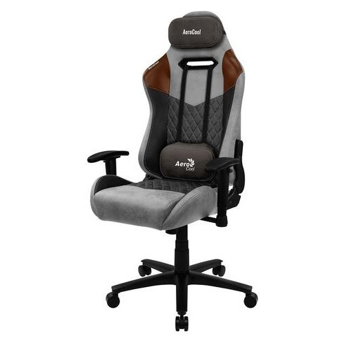 Кресло для геймеров Aerocool Duke Tan Grey + 2 подушки фото №3