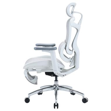 Офисное кресло Sihoo DORO C300L Mesh White with foo (DORO-C300L-A3-102-JT) фото №6
