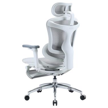 Офисное кресло Sihoo DORO C300L Mesh White with foo (DORO-C300L-A3-102-JT) фото №7