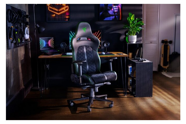 Крісло для геймерів Razer Enki Green (RZ38-03720100-R3G1) фото №8