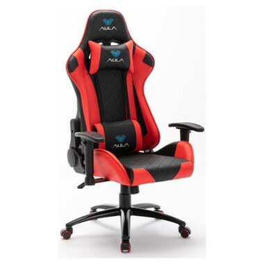 Крісло для геймерів Aula F1029 Gaming Chair Black/Red (6948391286181) фото №5
