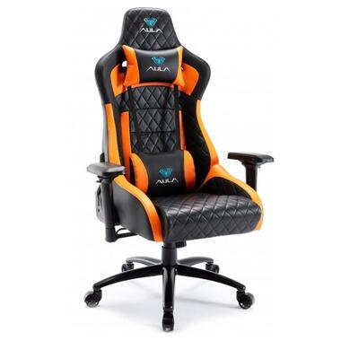Крісло для геймерів Aula F1031 Gaming Chair Black/Orange (6948391286211) фото №7