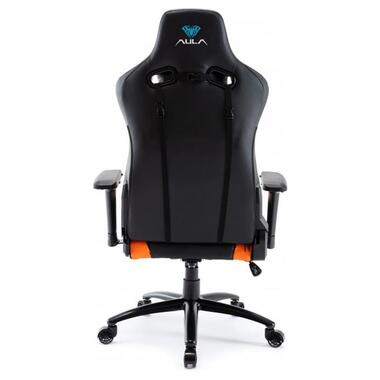 Крісло для геймерів Aula F1031 Gaming Chair Black/Orange (6948391286211) фото №4