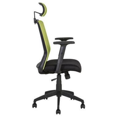 Офісне крісло OEM BRAVO black-green (21144) фото №2